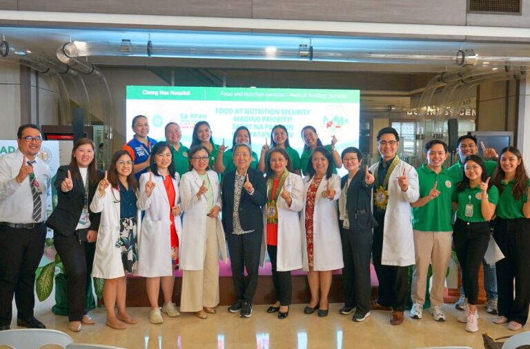 Chong Hua celebrates 51st Nutrition Month: Food and Nutrition Security as a Priority!