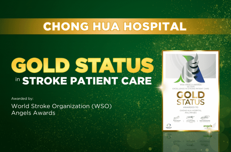 Chong Hua Hospital Earns Global Recognition for Stroke Care