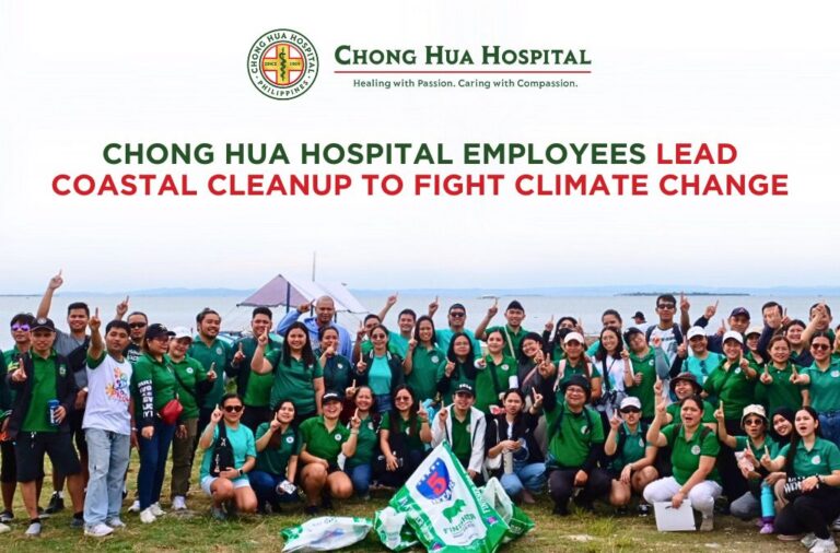 Chong Hua Hospital Employees Lead Coastal Cleanup to Fight Climate Change