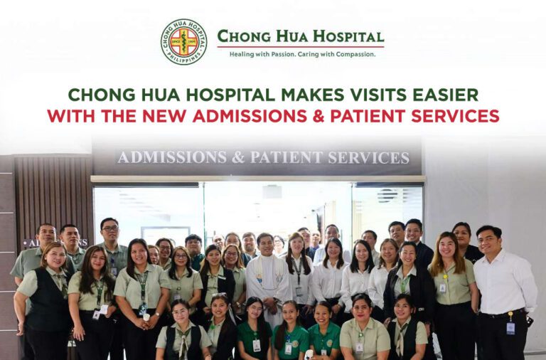 Chong Hua Hospital Makes Visits Easier with the New Admissions & Patient Services
