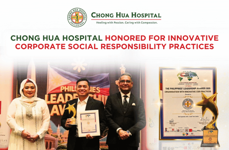 Chong Hua Hospital Honored for Innovative Corporate Social Responsibility Practices