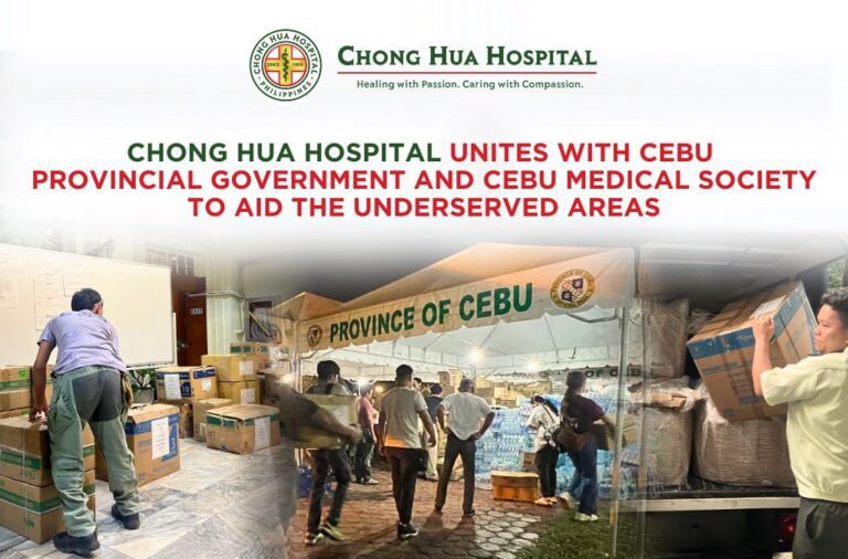 Chong Hua Hospital Unites with Cebu Provincial Government and Cebu Medical Society to Aid the Underserved Areas