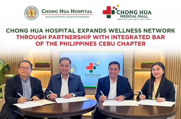 Chong Hua Hospital Expands Wellness Network Through Partnership with Integrated Bar of the Philippines Cebu Chapter