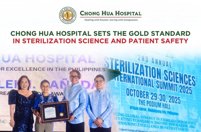 崇华医院在消毒科学和患者安全方面树立了黄金标准