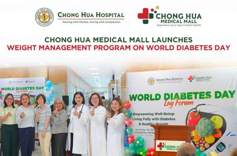 Chong Hua Medical Mall Launches Weight Management Program on World Diabetes Day