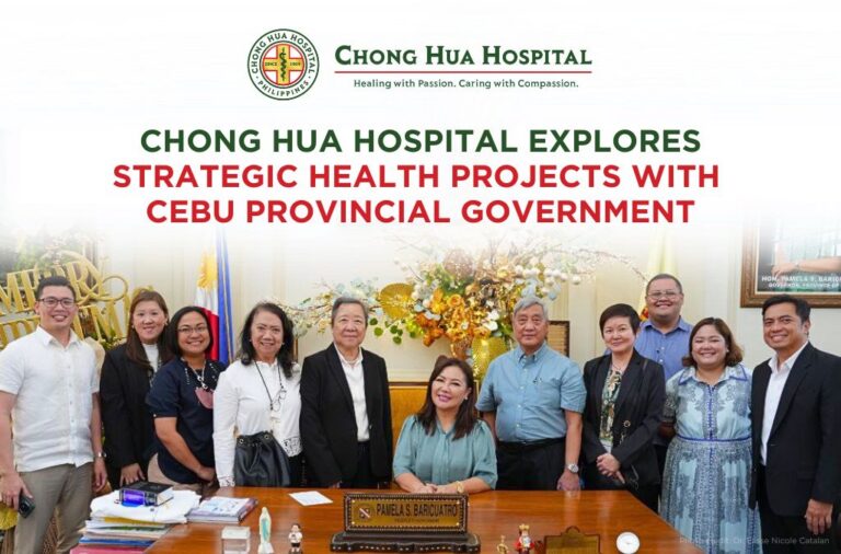 Chong Hua Hospital Explore Strategic Health Projects with Cebu Provincial Government