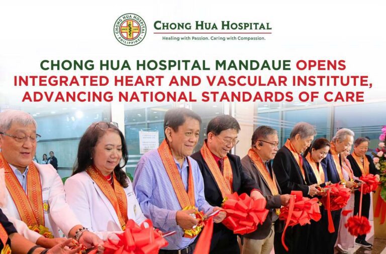 Chong Hua Hospital Mandaue Opens Integrated Heart and Vascular Institute, Advancing National Standards of Care