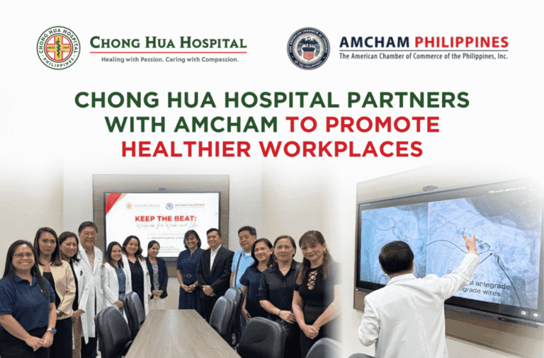 Chong Hua Hospital Partners with AmCham to Promote Healthier Workplaces