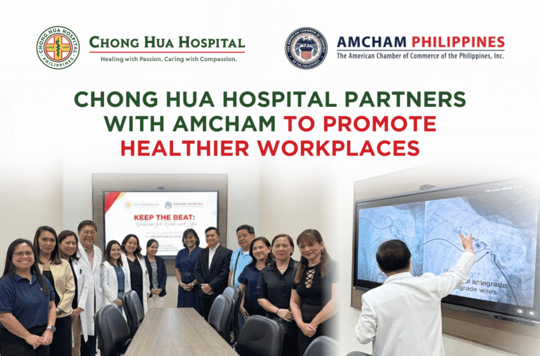 Chong Hua Hospital Partners with AmCham to Promote Healthier Workplaces