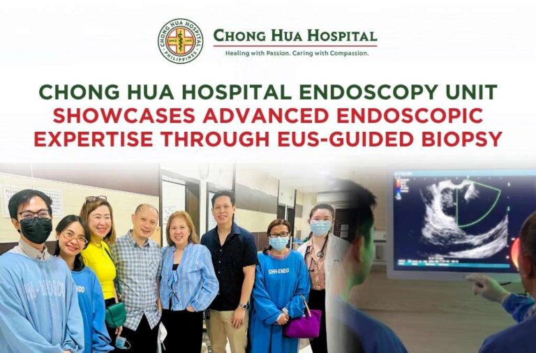 Chong Hua Hospital Endoscopy Unit Showcases Advanced Endoscopic Expertise Through EUS-Guided Biopsy