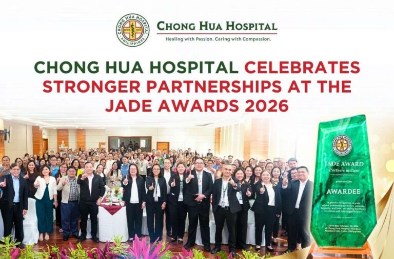 Chong Hua Hospital Celebrates Stronger Partnerships at the Jade Awards 2026