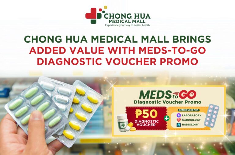 Chong Hua Medical Mall Brings Added Value with Meds-To-Go Diagnostic Voucher Promo