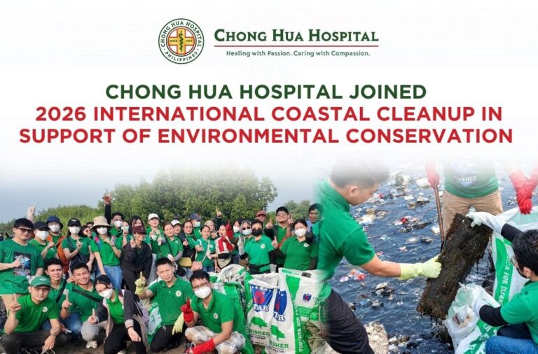 Chong Hua Hospital Joined 2026 International Coastal Cleanup in Support of Environmental Conservation