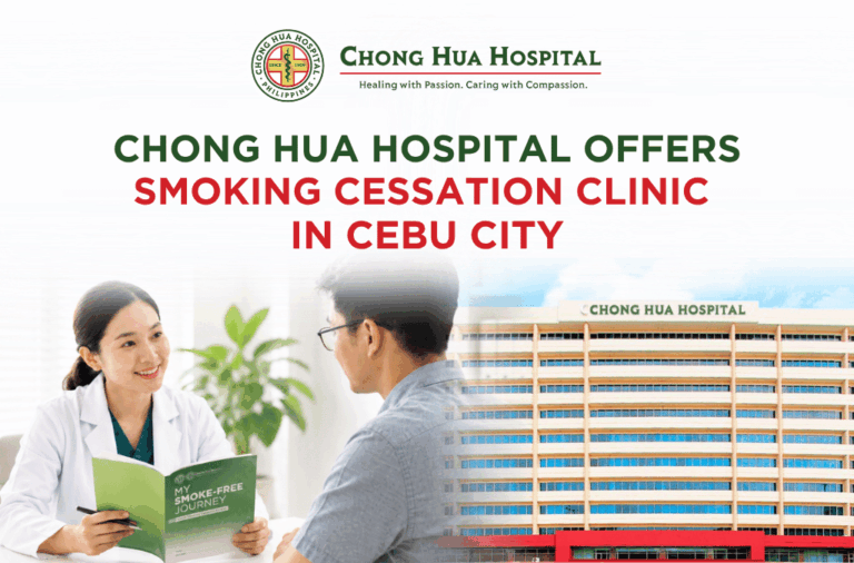 Chong Hua Hospital Offers Smoking Cessation Clinic in Cebu City